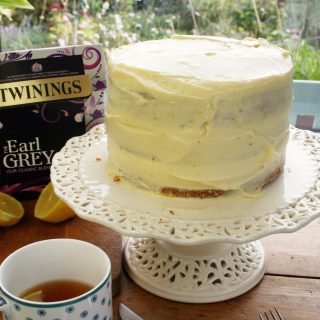 earl grey triple layer cake