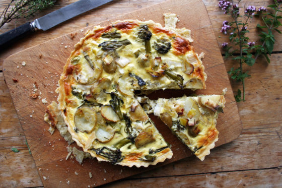 vegetable quiche