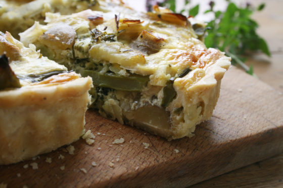 vegetable quiche