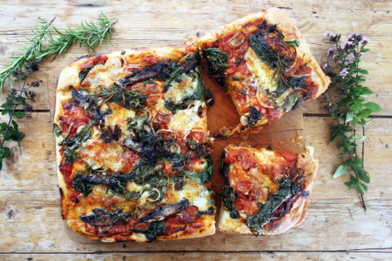 deep pan pizza