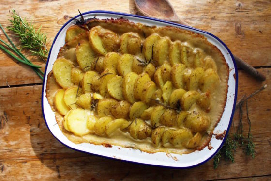 leek & mushroom pie