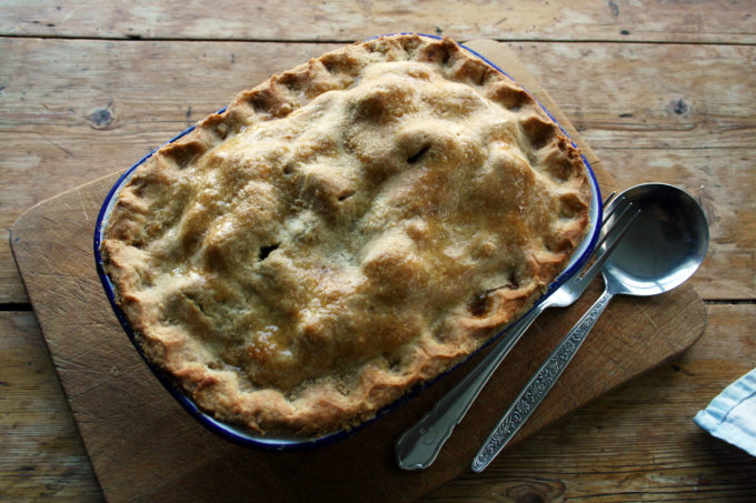 rhubarb pie