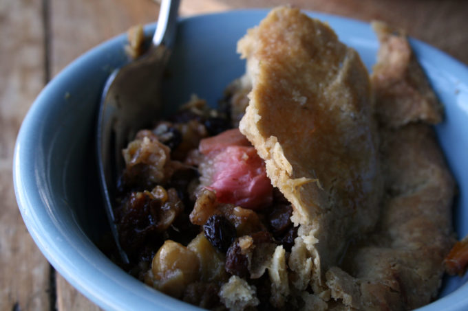 rhubarb pie