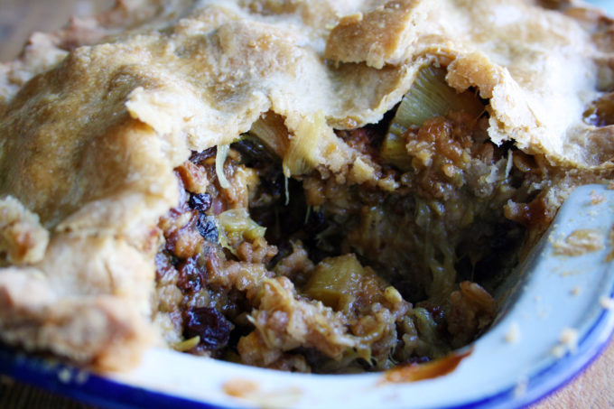 rhubarb pie