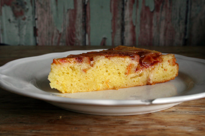 blood orange cake