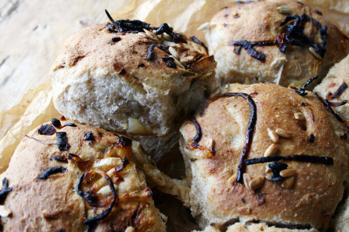 cheese and onion rolls