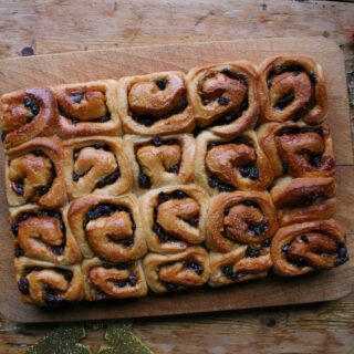 mini mincemeat Chelsea buns