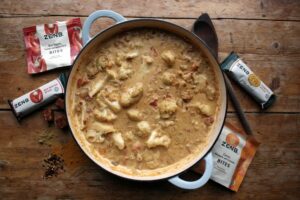 cauliflower curry with ZENB