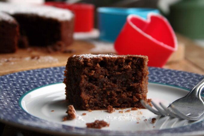 chocolate orange valentines cake