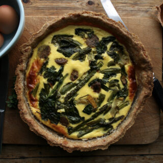 asparagus quiche