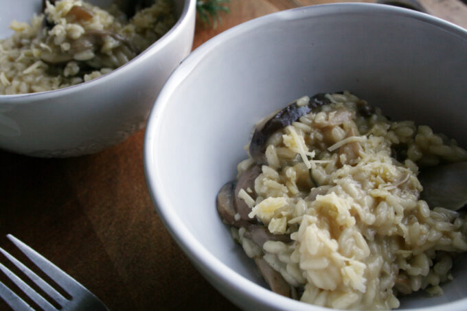 wild mushroom risotto