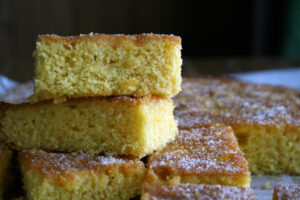 lemon polenta cake