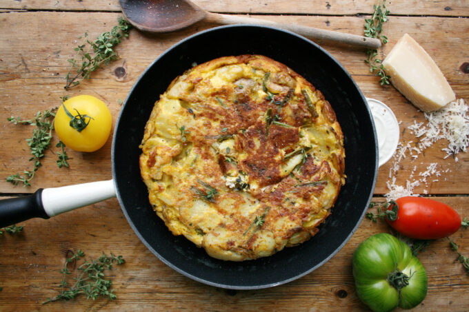 fennel tortilla