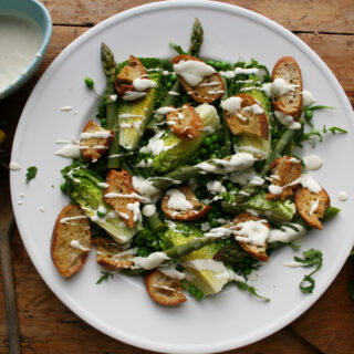 asparagus casear salad