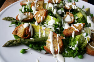 asparagus casear salad