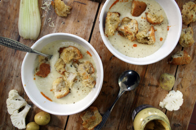 cauliflower cheese soup