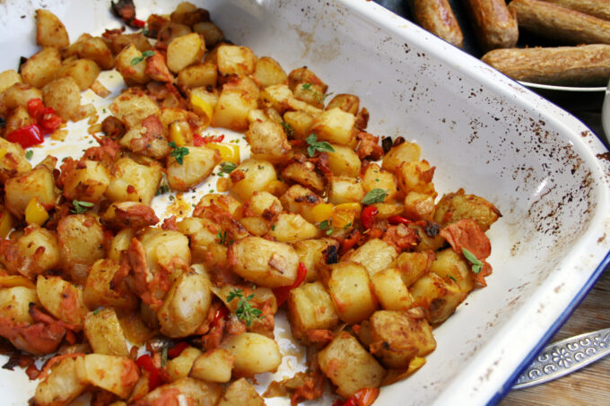 Quorn Bangers Vegan Fry Up