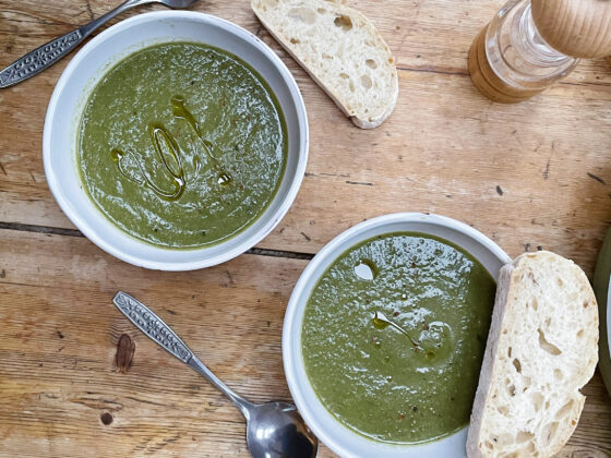 Spinach and Mushroom Soup