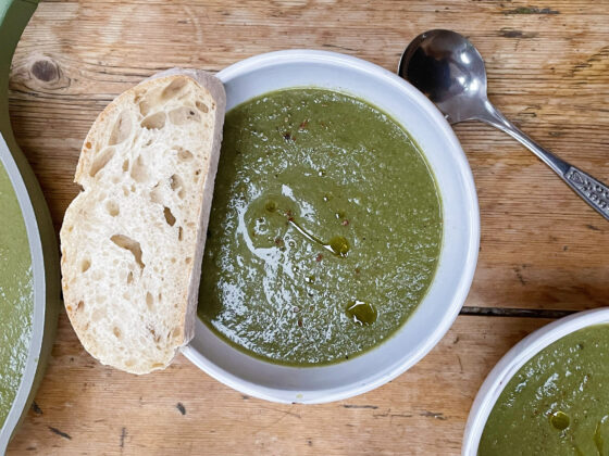 Spinach and Mushroom Soup