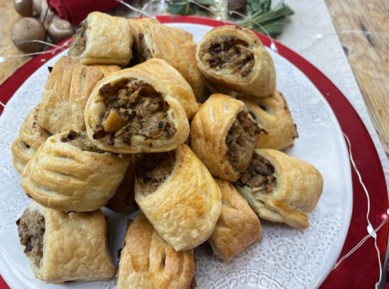 vegan sausage rolls