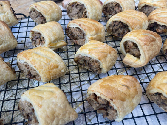 vegan sausage rolls
