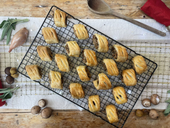 vegan sausage rolls