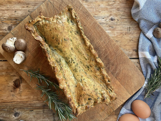 Egg and Bacon Pie