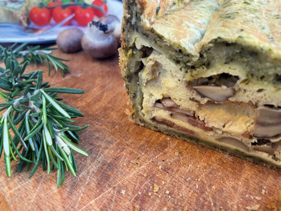 Egg and Bacon Pie