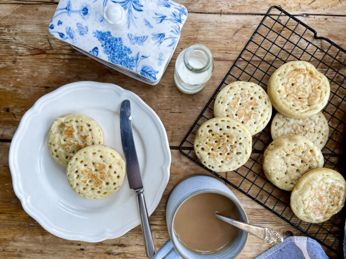 tea and crumpets