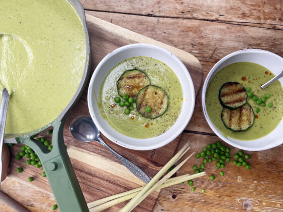 Pea and Lemongrass Soup