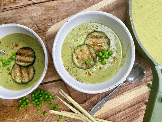 Pea and Lemongrass Soup