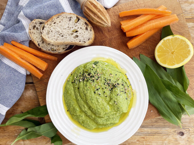 Wild Garlic Hummus