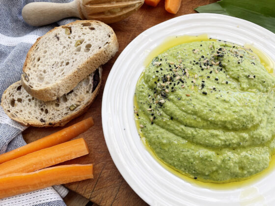 Wild Garlic Hummus