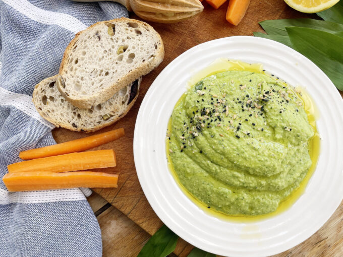 Wild Garlic Hummus