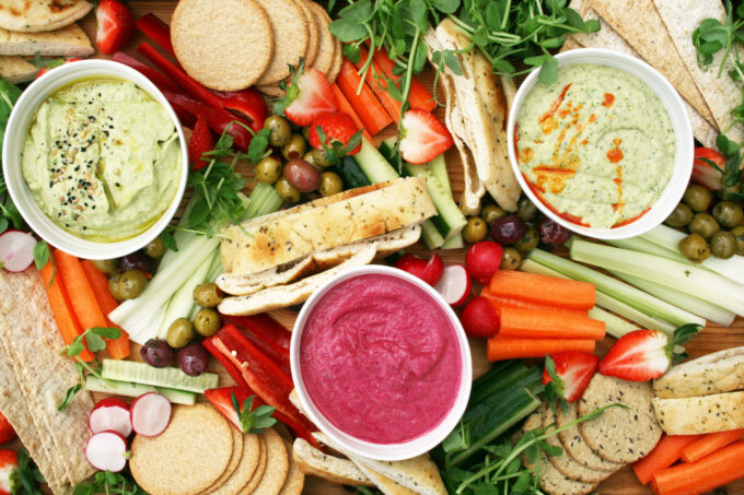 Al Fresco 3 Dip Platter