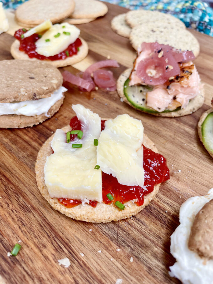 Nairns Oatcakes with cheese