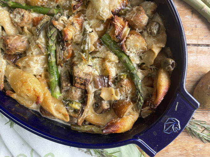 Asparagus Pasta Bake