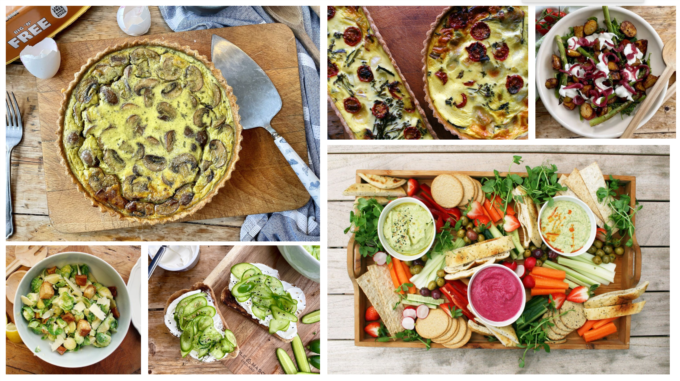 picnic style food