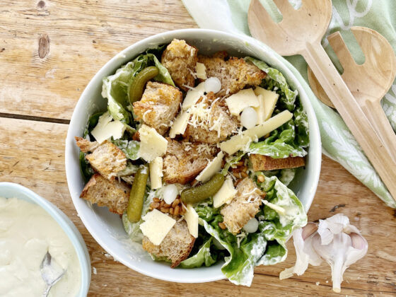 Vegetarian Caessar Salad