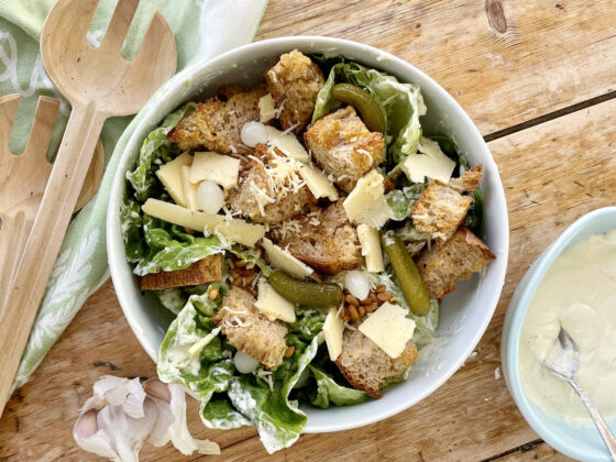 Vegetarian Caessar Salad