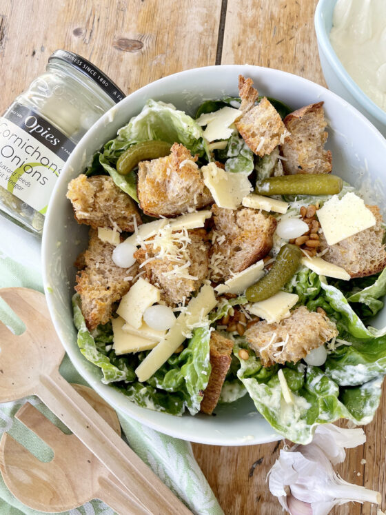 Vegetarian Caessar Salad