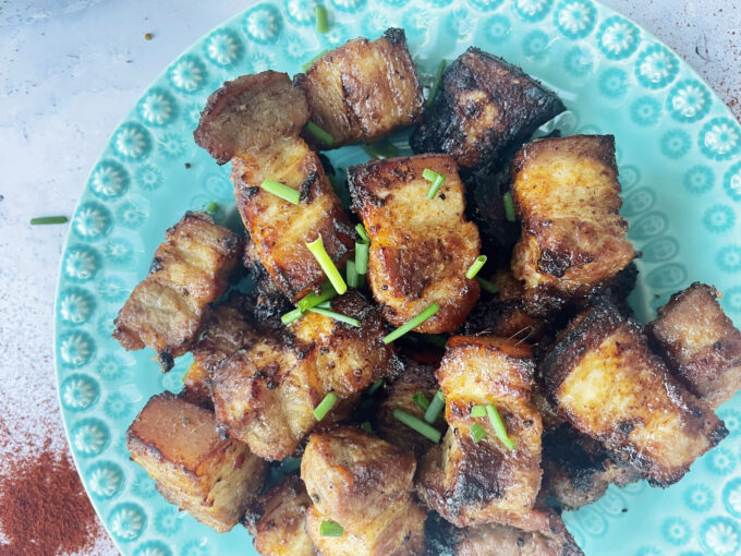 pork belly bites