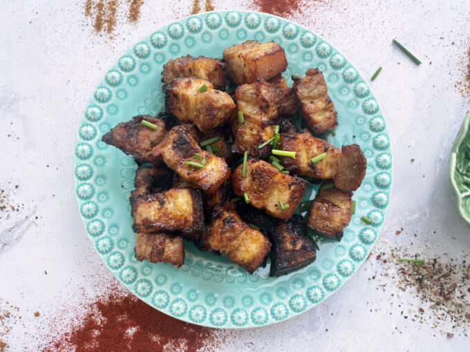 pork belly bites