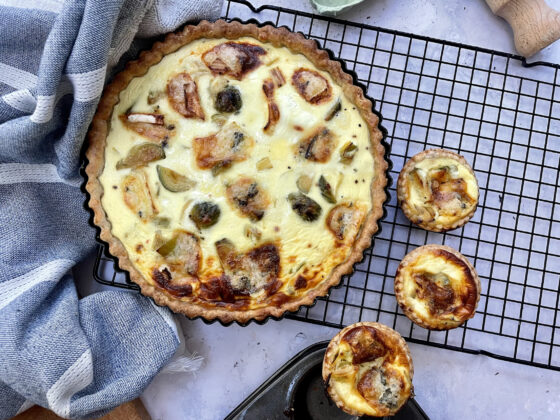 Brussles Sprouts Quiche