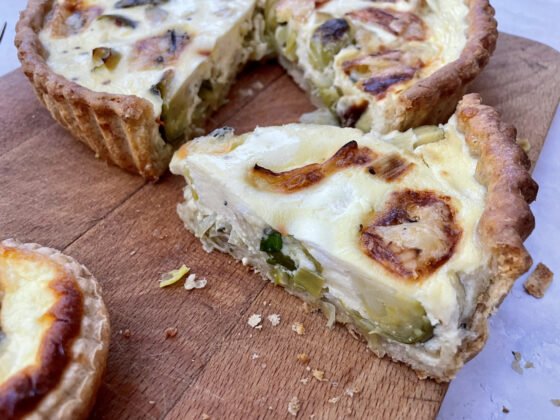 Brussles Sprouts Quiche