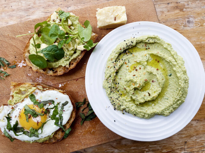 avocado hummus