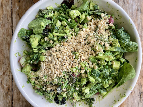 Asparagus Chopped Salad