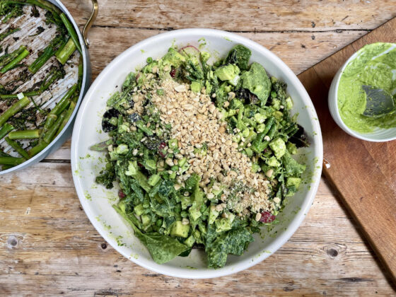Asparagus Chopped Salad