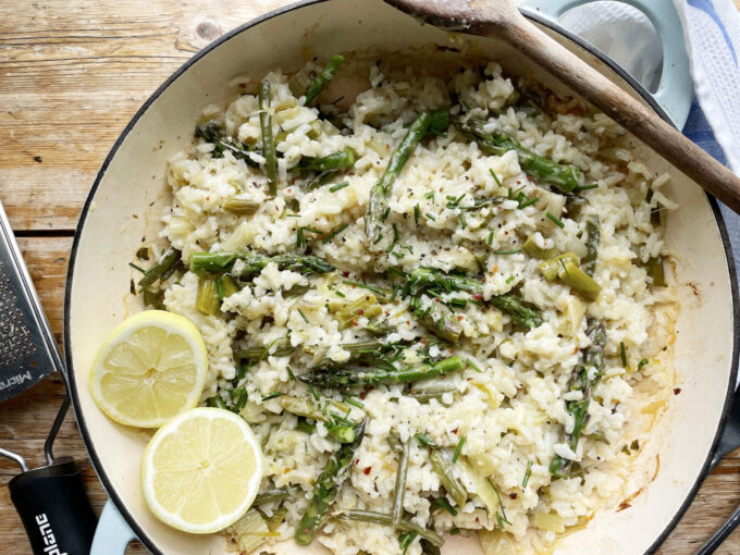 Asparagus and Lemon Risottto