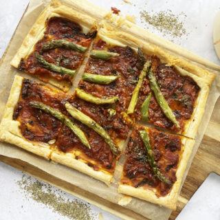 Vegan Asparagus Tart